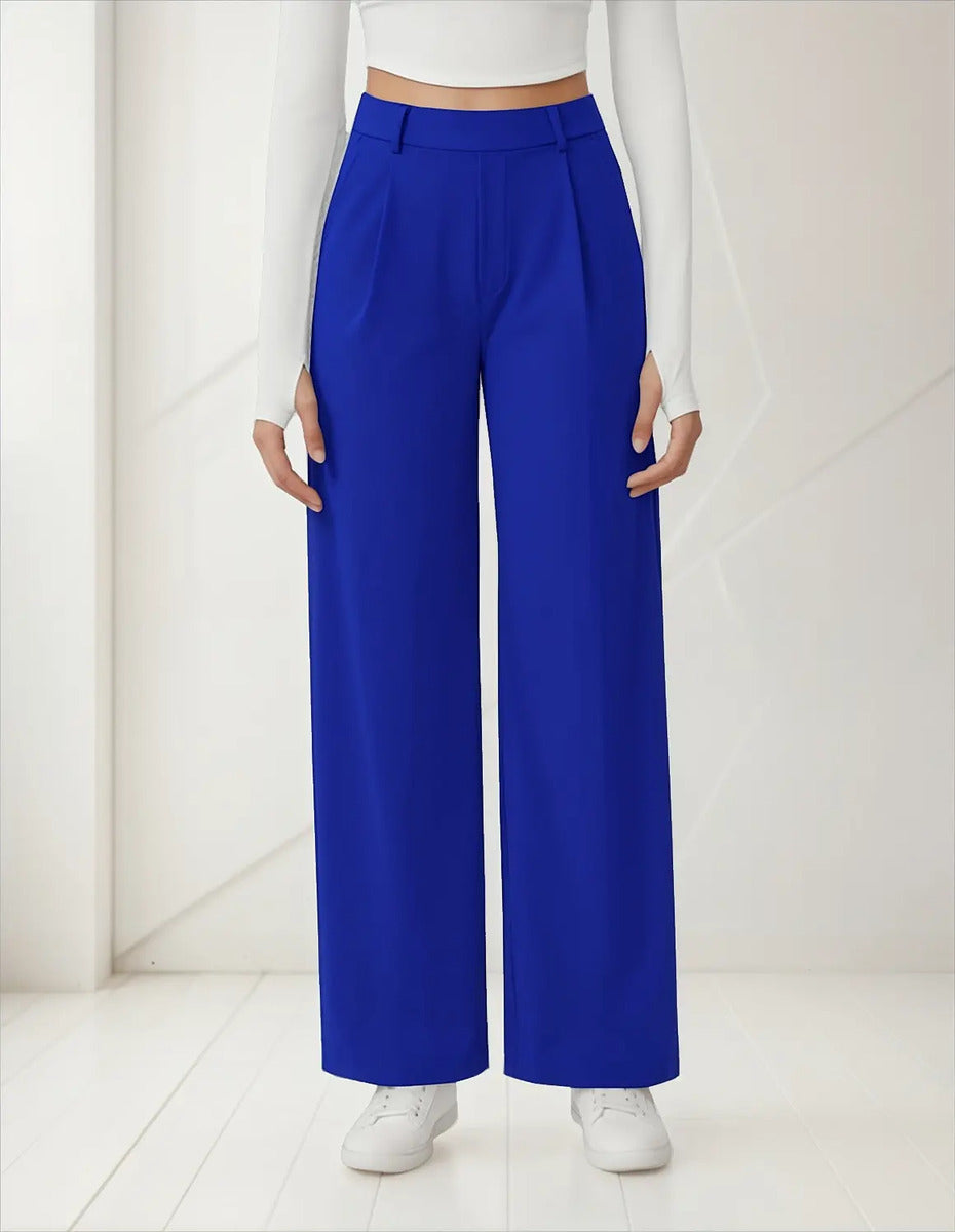 Pantalon Recto De Moda Maria Bela Modelo Tiel