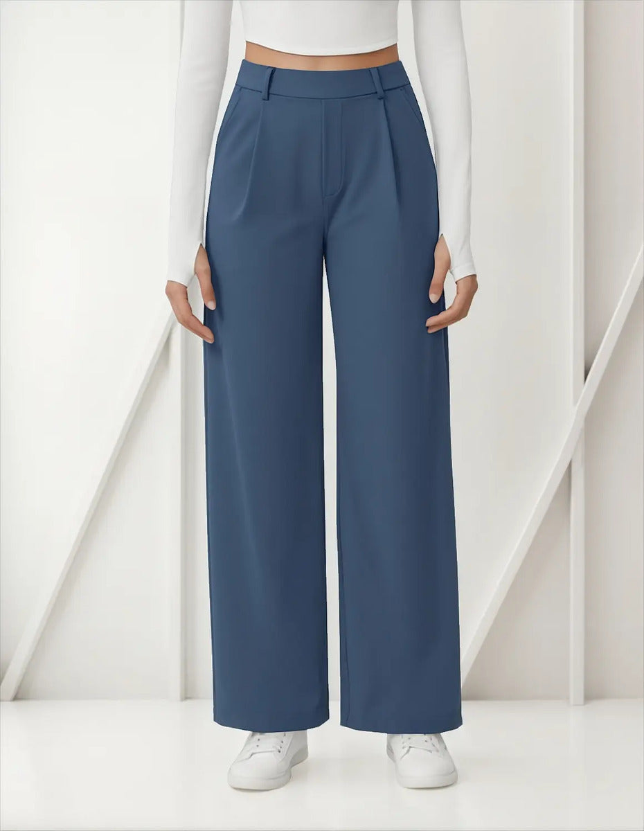 Pantalon Recto De Moda Maria Bela Modelo Tiel