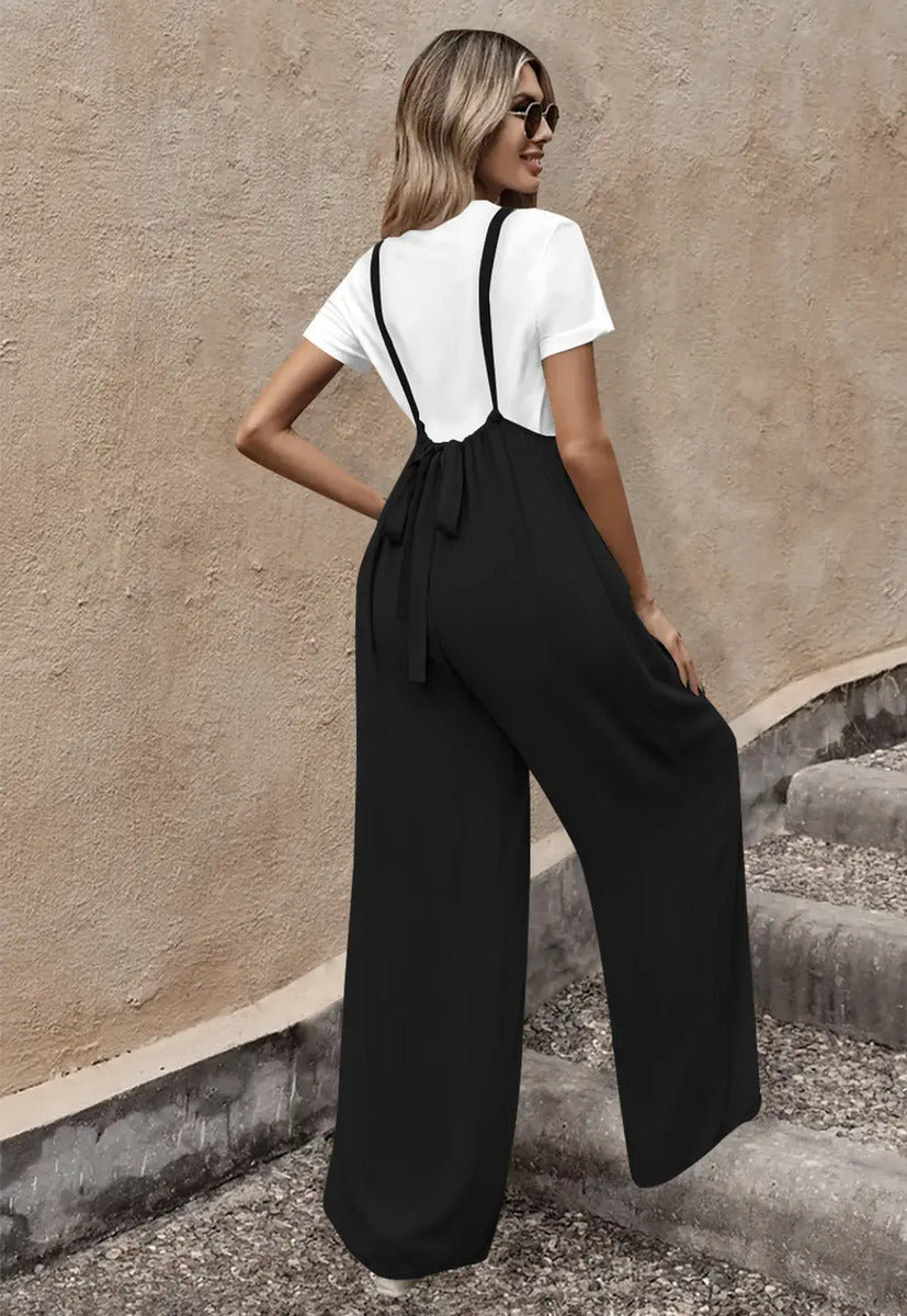 Conjunto Jumsuit Y Blusa Casual Moda Maria Bela Modelo China