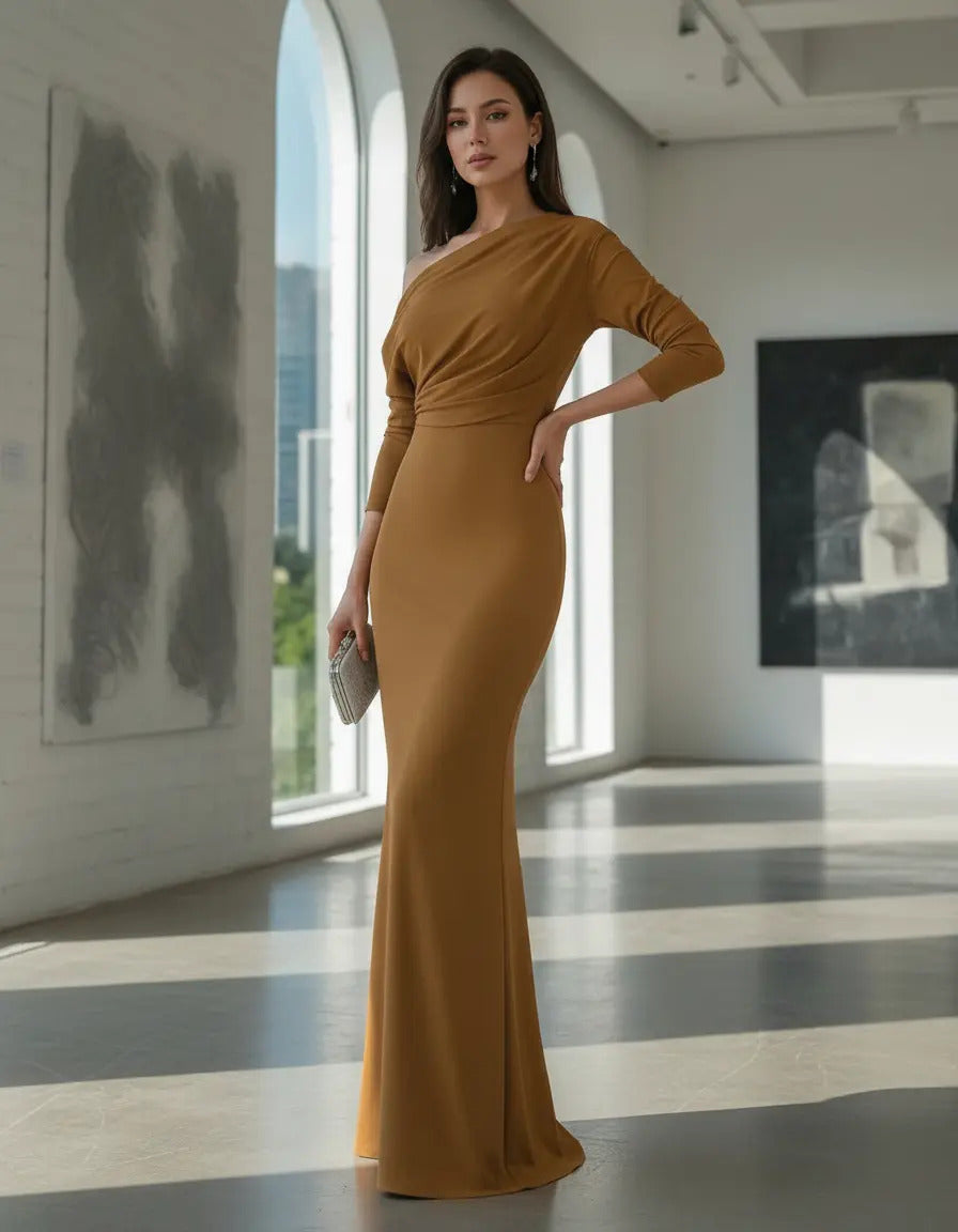 Vestido Largo Maria Bela Modelo Consenza