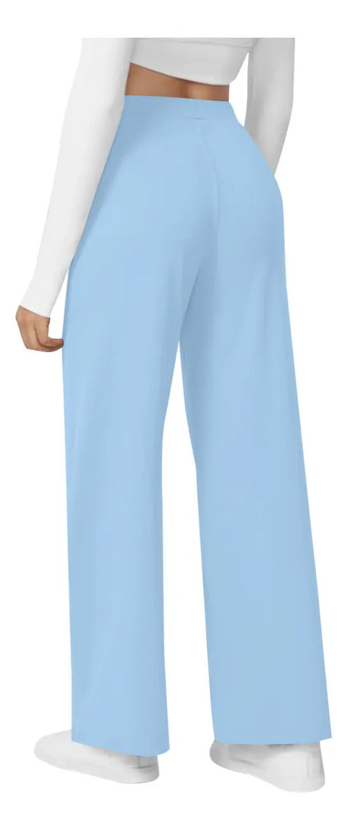 Pantalon Recto De Moda Maria Bela Modelo Tiel