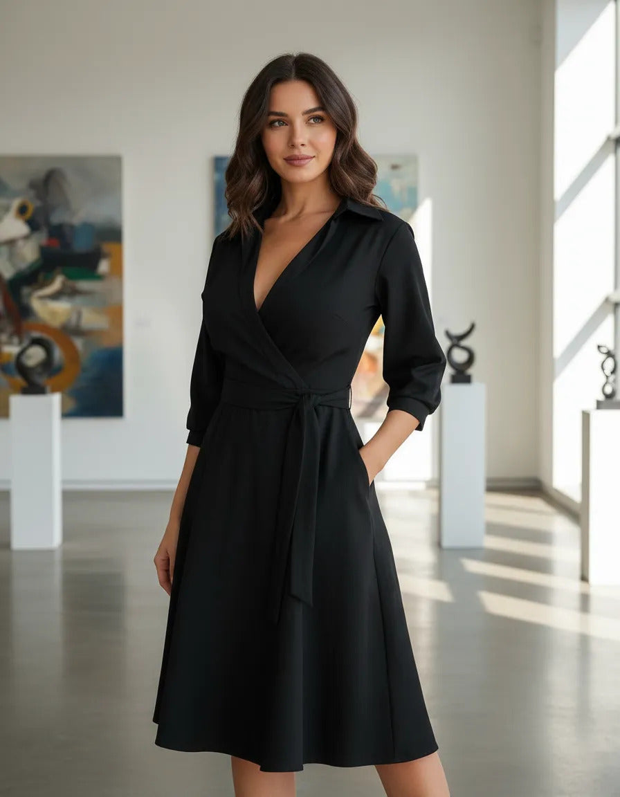 Vestido Corto Maria Bela Modelo Milton