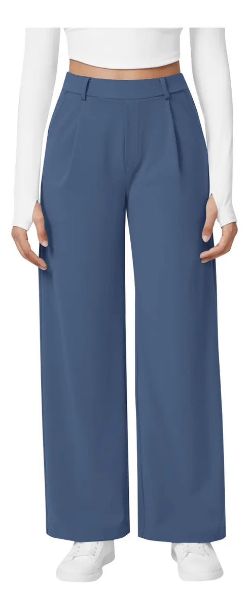 Pantalon Recto De Moda Maria Bela Modelo Tiel