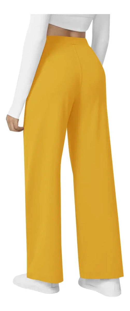 Pantalon Recto De Moda Maria Bela Modelo Tiel