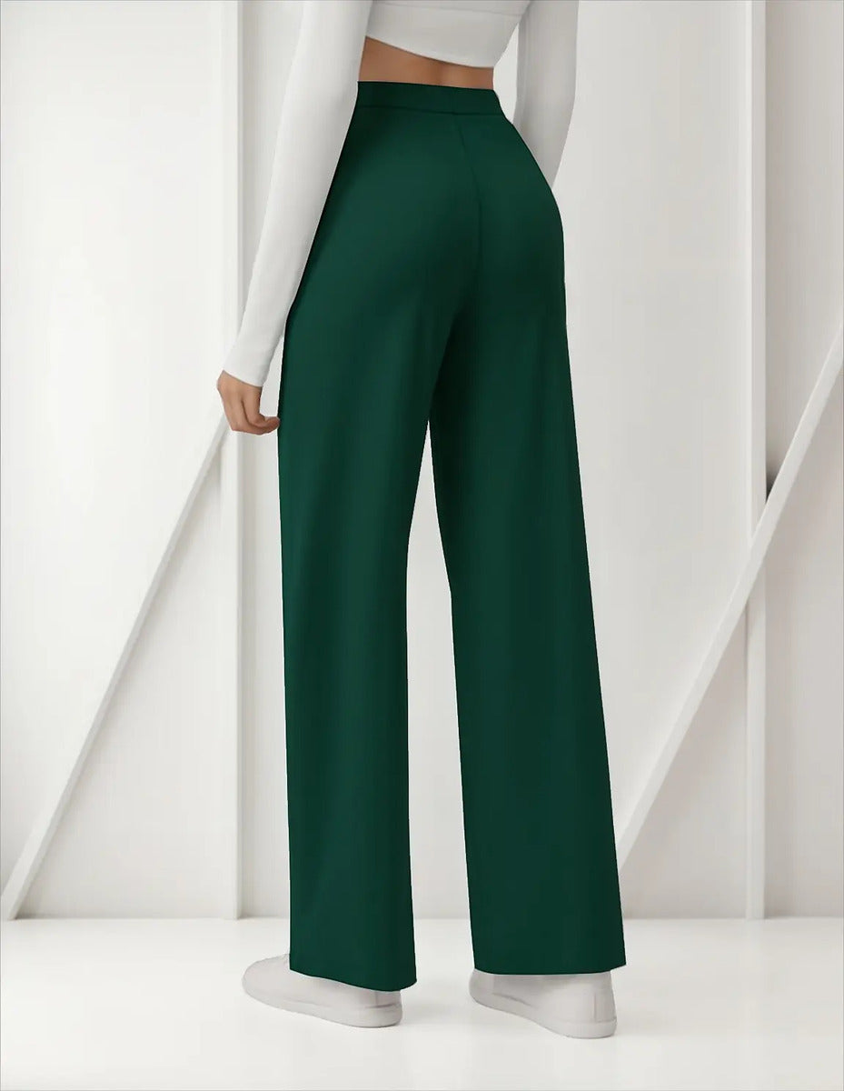 Pantalon Recto De Moda Maria Bela Modelo Tiel
