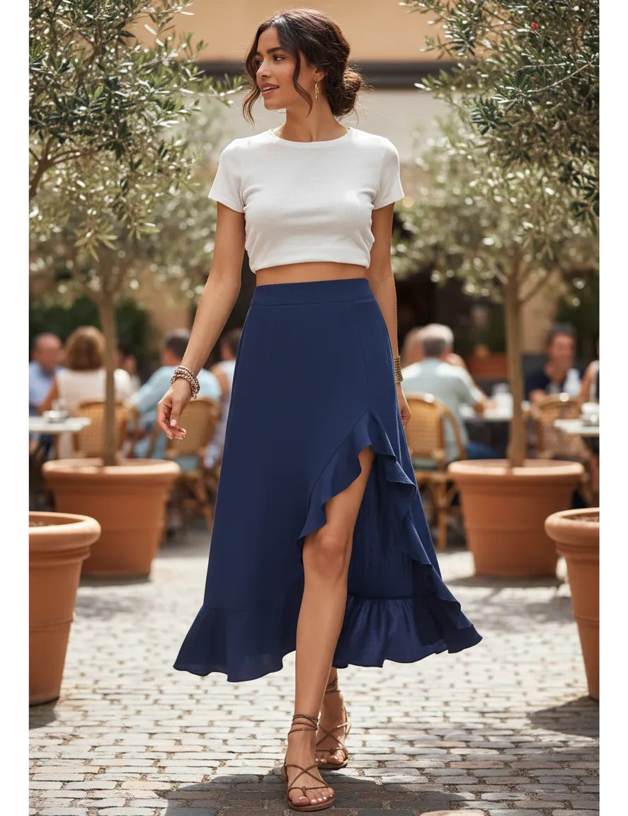 Falda Casual Maria Bela Modelo Vizcaya