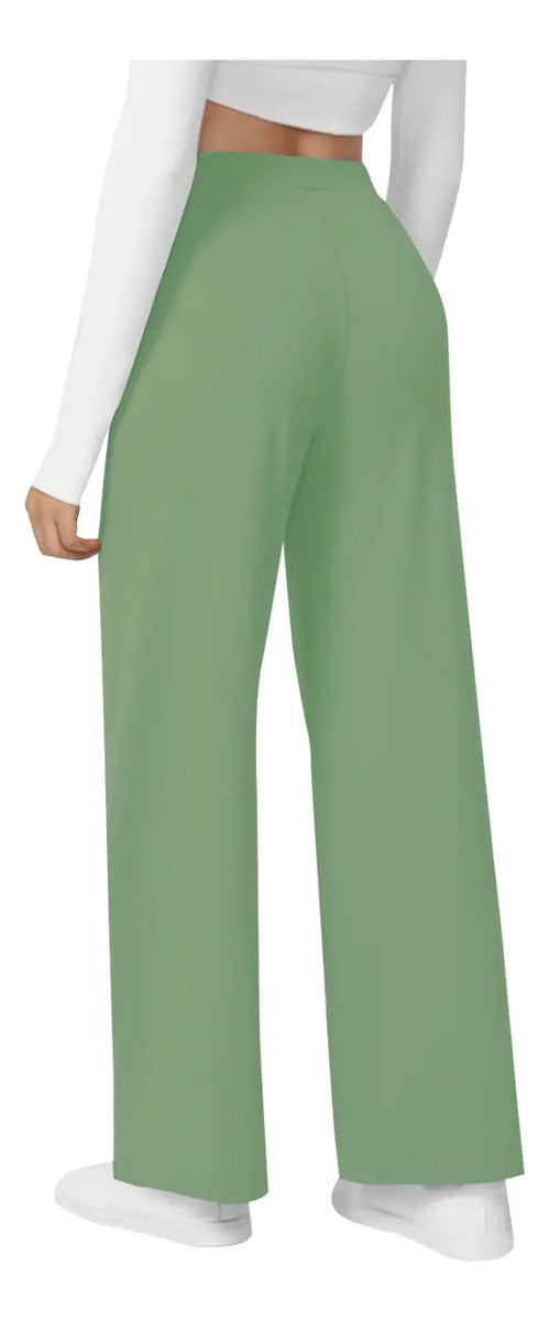 Pantalon Recto De Moda Maria Bela Modelo Tiel