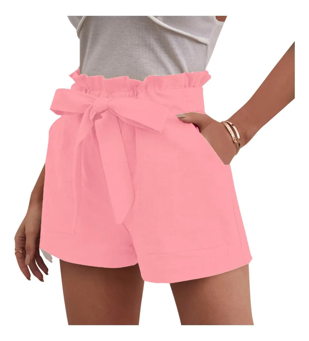 Short Casual Moño De Moda Marca Maria Bela Modelo Dodoma