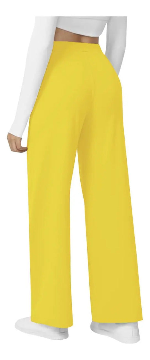 Pantalon Recto De Moda Maria Bela Modelo Tiel