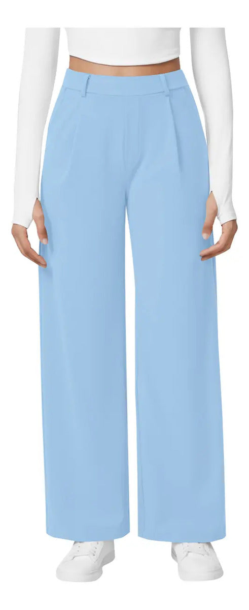 Pantalon Recto De Moda Maria Bela Modelo Tiel