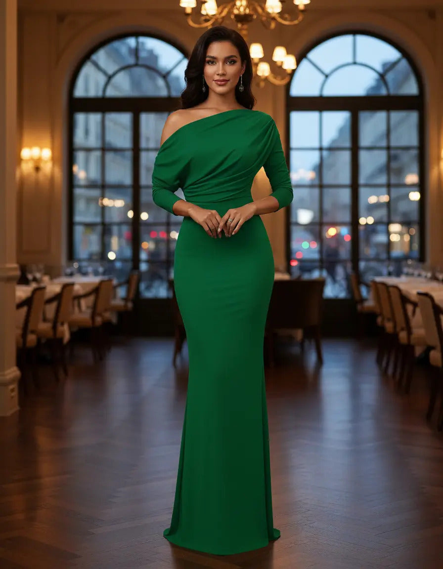 Vestido Largo Maria Bela Modelo Consenza