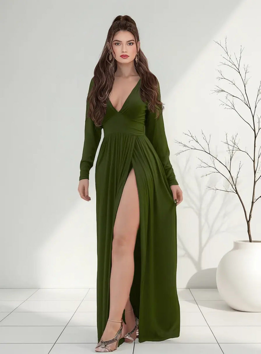 Vestido Largo Casual Sexy Maria Bela Modelo Baku