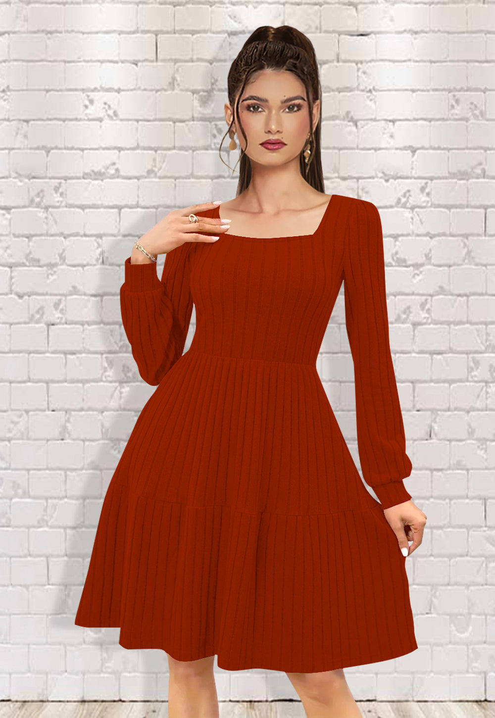 Vestido Corto Casual Maria Bela Modelo Niger